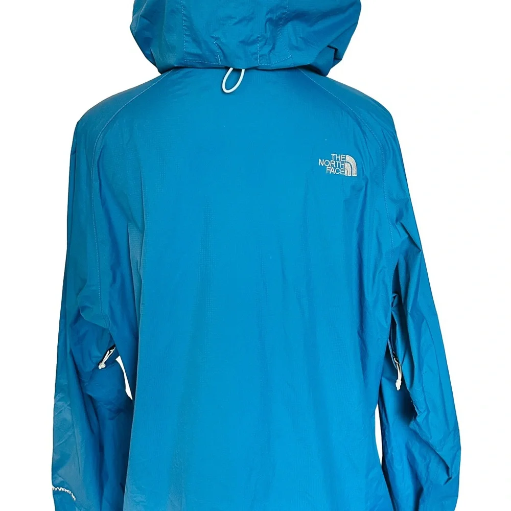 The North Face Women's Teal Hooded Rain Jacket - Picture 2 of 5